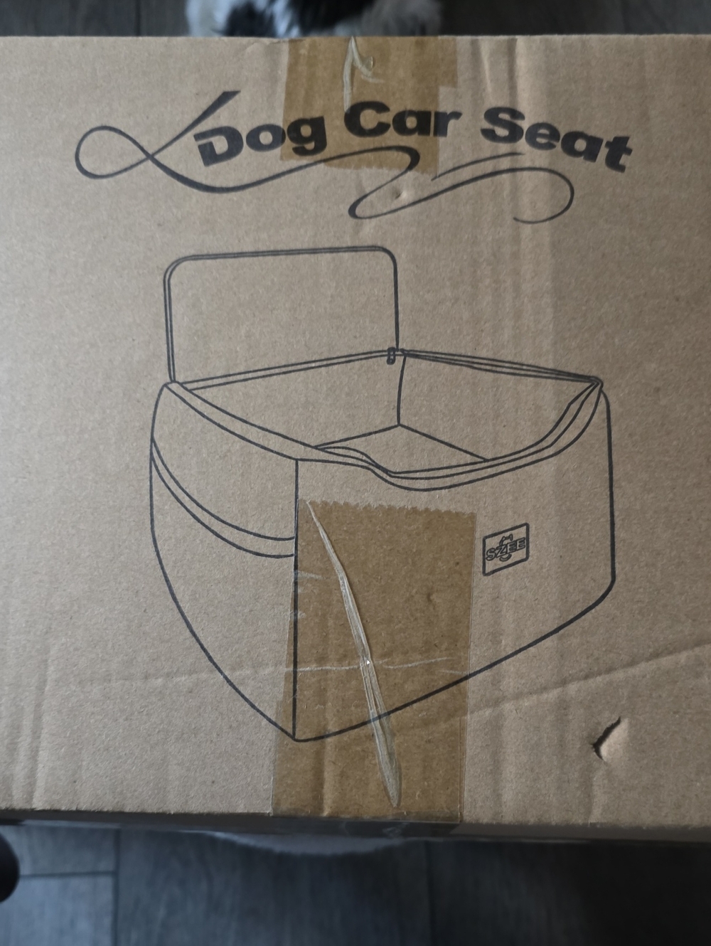 SZEE Dog Car Seat for Small/Medium Sized Dogs up to 35 lbs, Dog Booster Car Seat - Picture 6 of 6